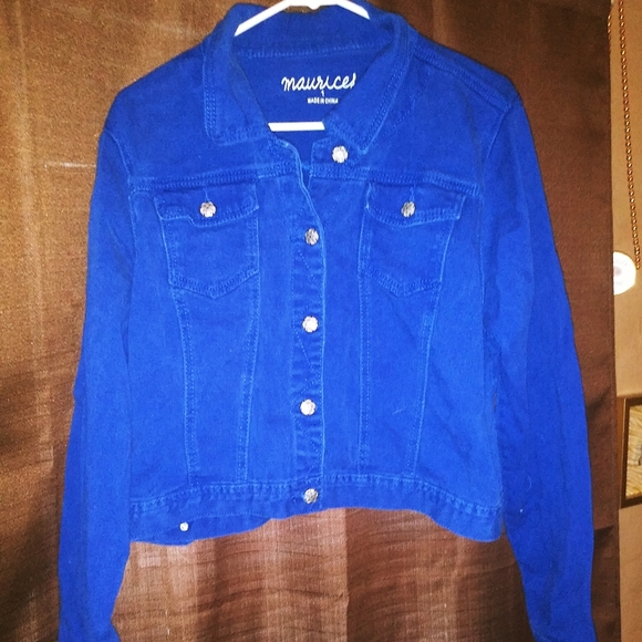 Soft Jean Jacket size 1 ( plus) - Picture 2 of 3